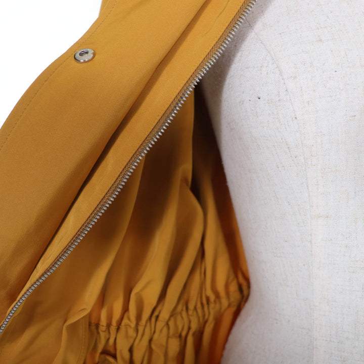 Excellent nagonstans Memory Grosgrain Flare Mod Coat yellow 36 470ES130-0370