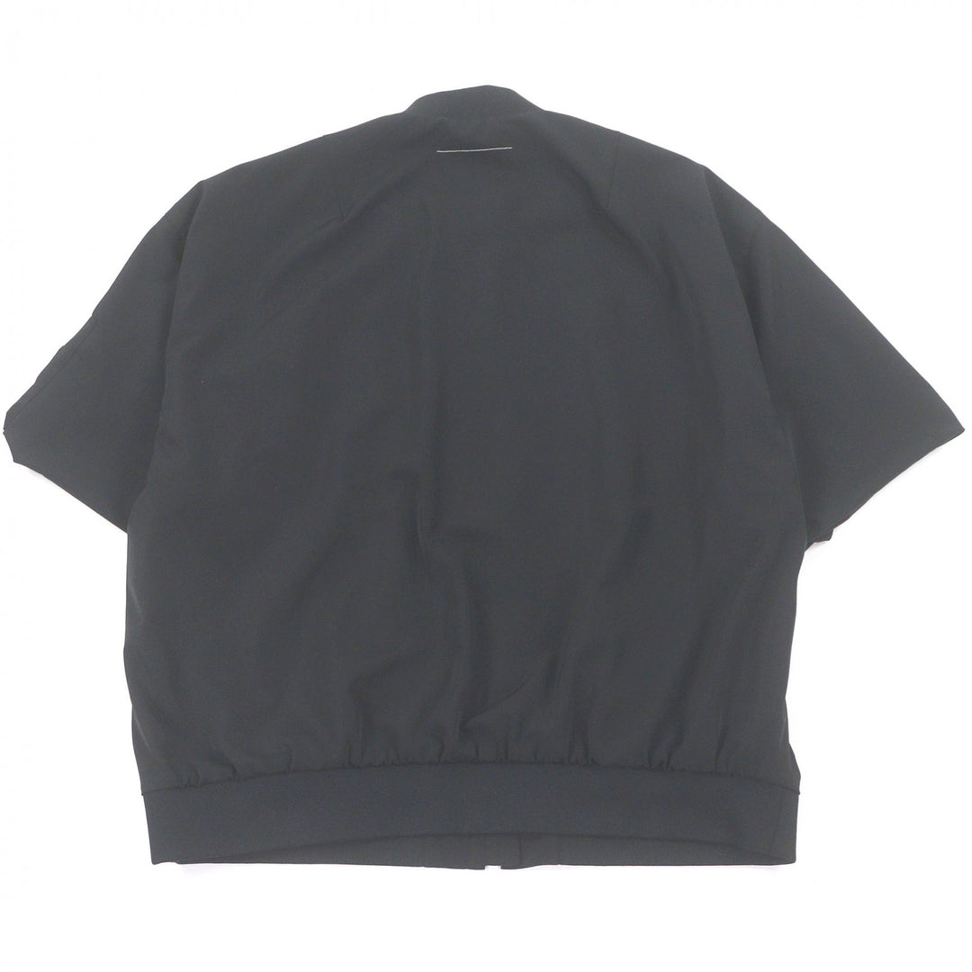 Excellent MM6 Maison Margiela Blouson Half sleeve black polyester mens XS