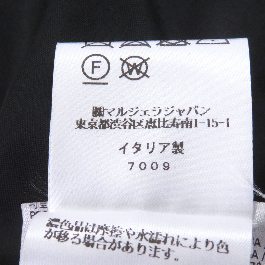 Excellent MM6 Maison Margiela Blouson Half sleeve black polyester mens XS
