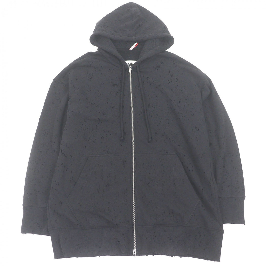 Excellent MM6 Maison Margiela hoodie Distressed finish, oversized