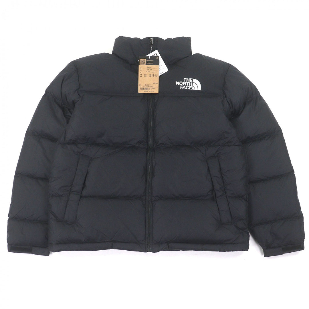 Pristine THE NORTH FACE Down jacket Nuptse Jacket With hood black Nylon