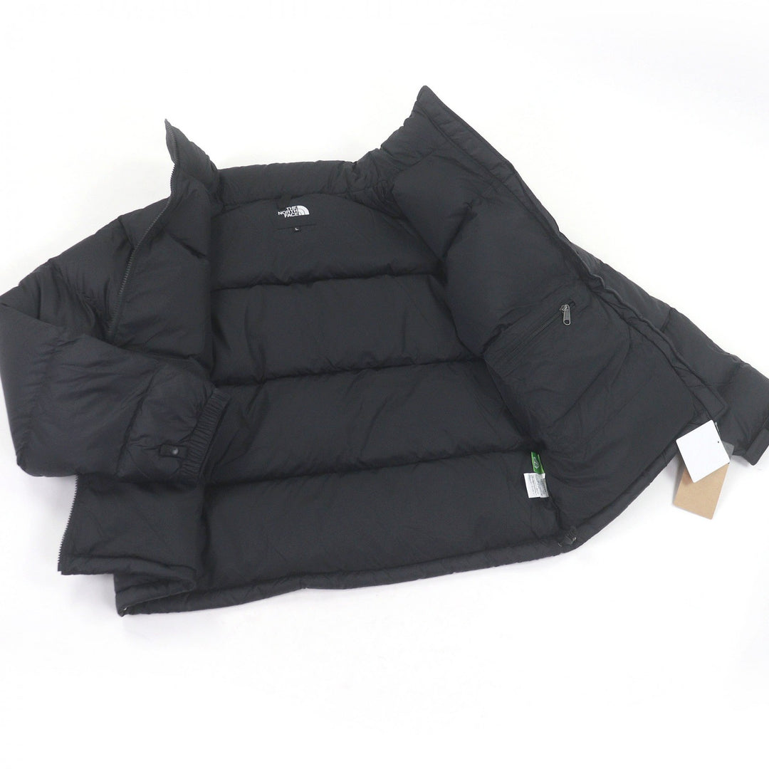 Pristine THE NORTH FACE Down jacket Nuptse Jacket With hood black Nylon