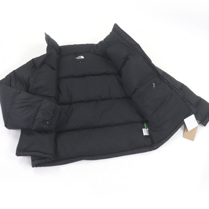 Pristine THE NORTH FACE Down jacket Nuptse Jacket With hood black Nylon