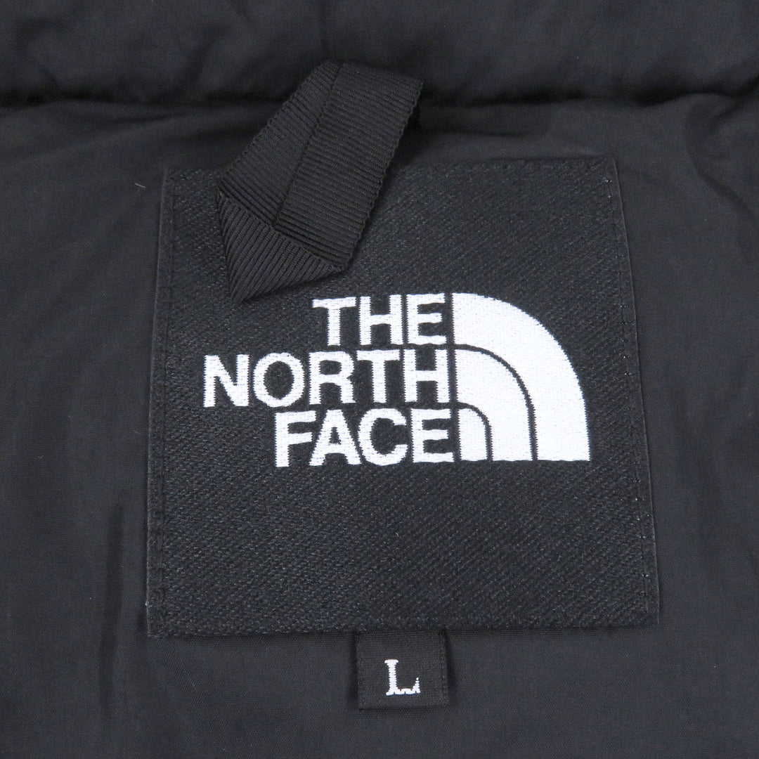 Pristine THE NORTH FACE Down jacket Nuptse Jacket With hood black Nylon