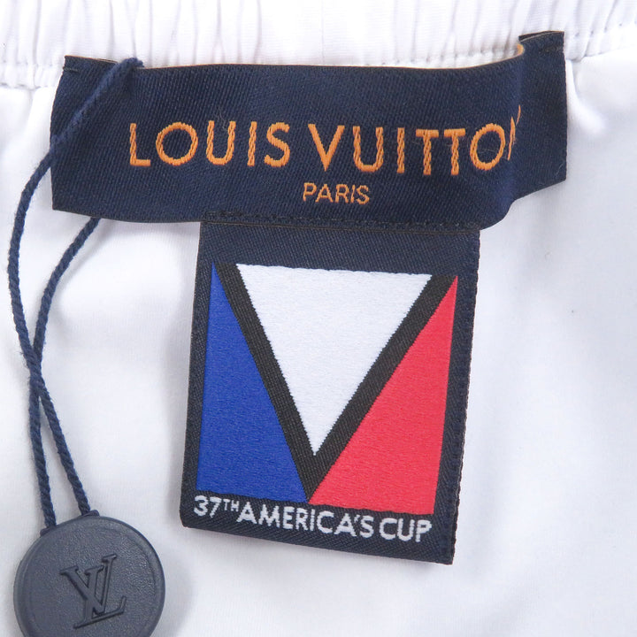 Pristine LOUIS VUITTON Shorts 37th Americas Cup Gaston V Swim Shorts