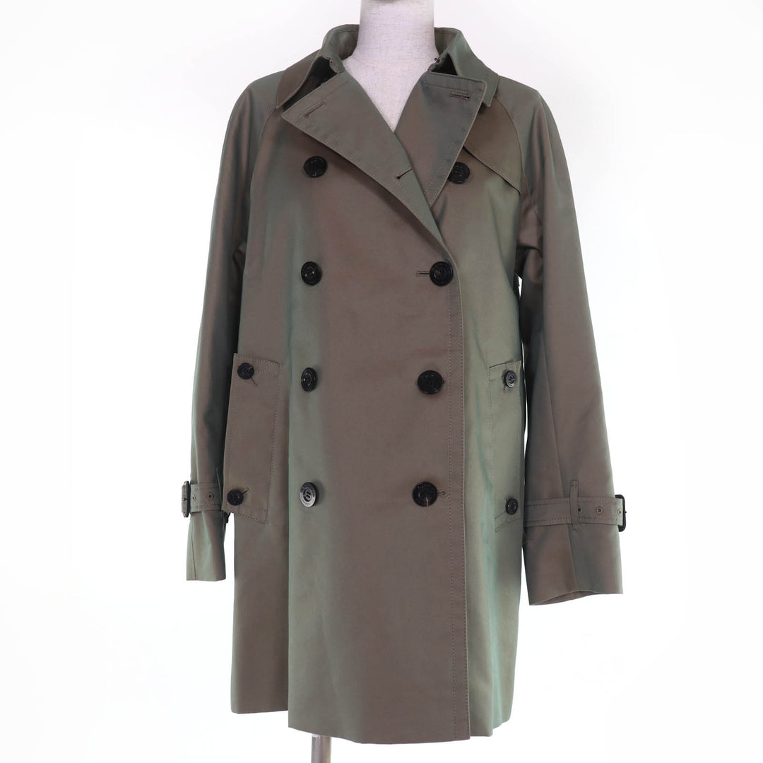 Pristine Aquascutum trench coat Half-size with wool liner khaki 6 5021350101-45
