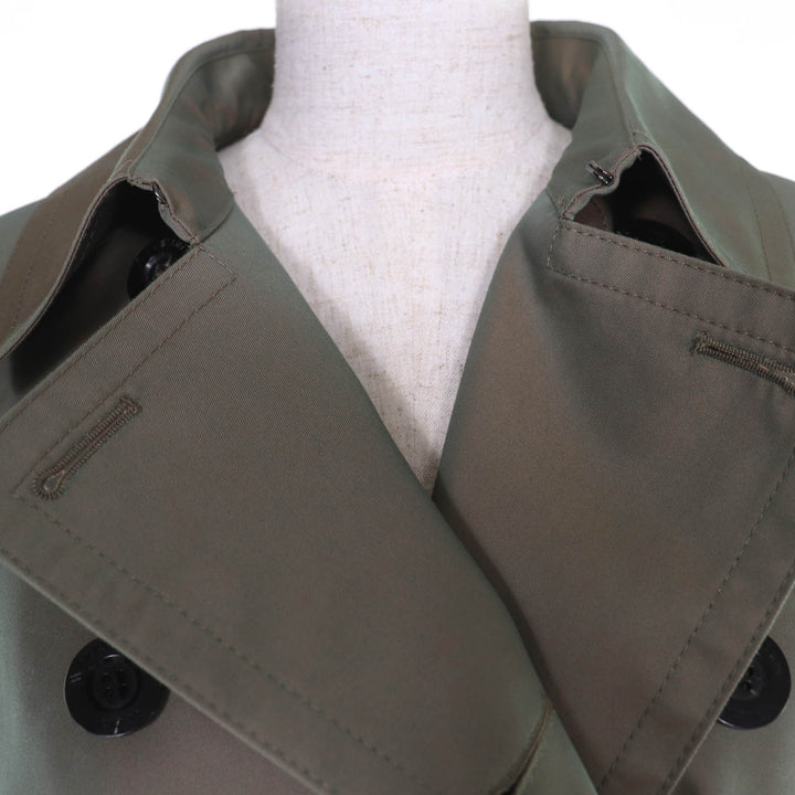 Pristine Aquascutum trench coat Half-size with wool liner khaki 6 5021350101-45