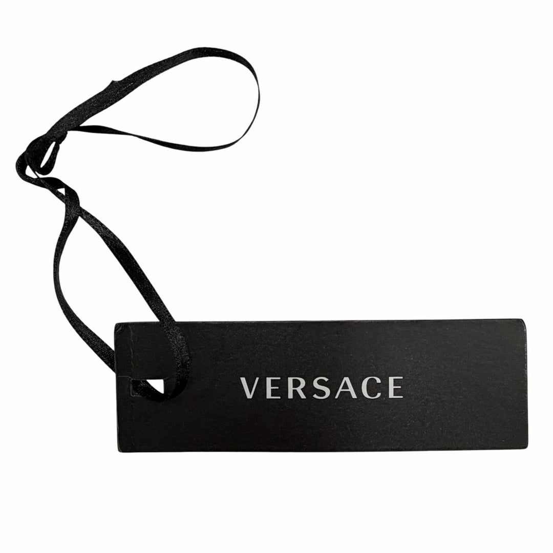 Excellent VERSACE one piece black cotton Women 38 1003566