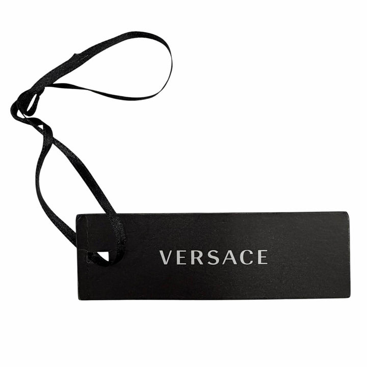 Excellent VERSACE one piece black cotton Women 38 1003566