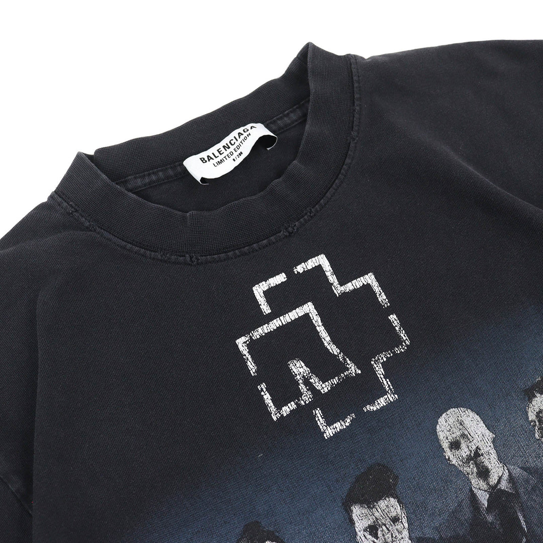 Great BALENCIAGA Short sleeve T-shirt RAMMSTEIN BOXY XXS 670943