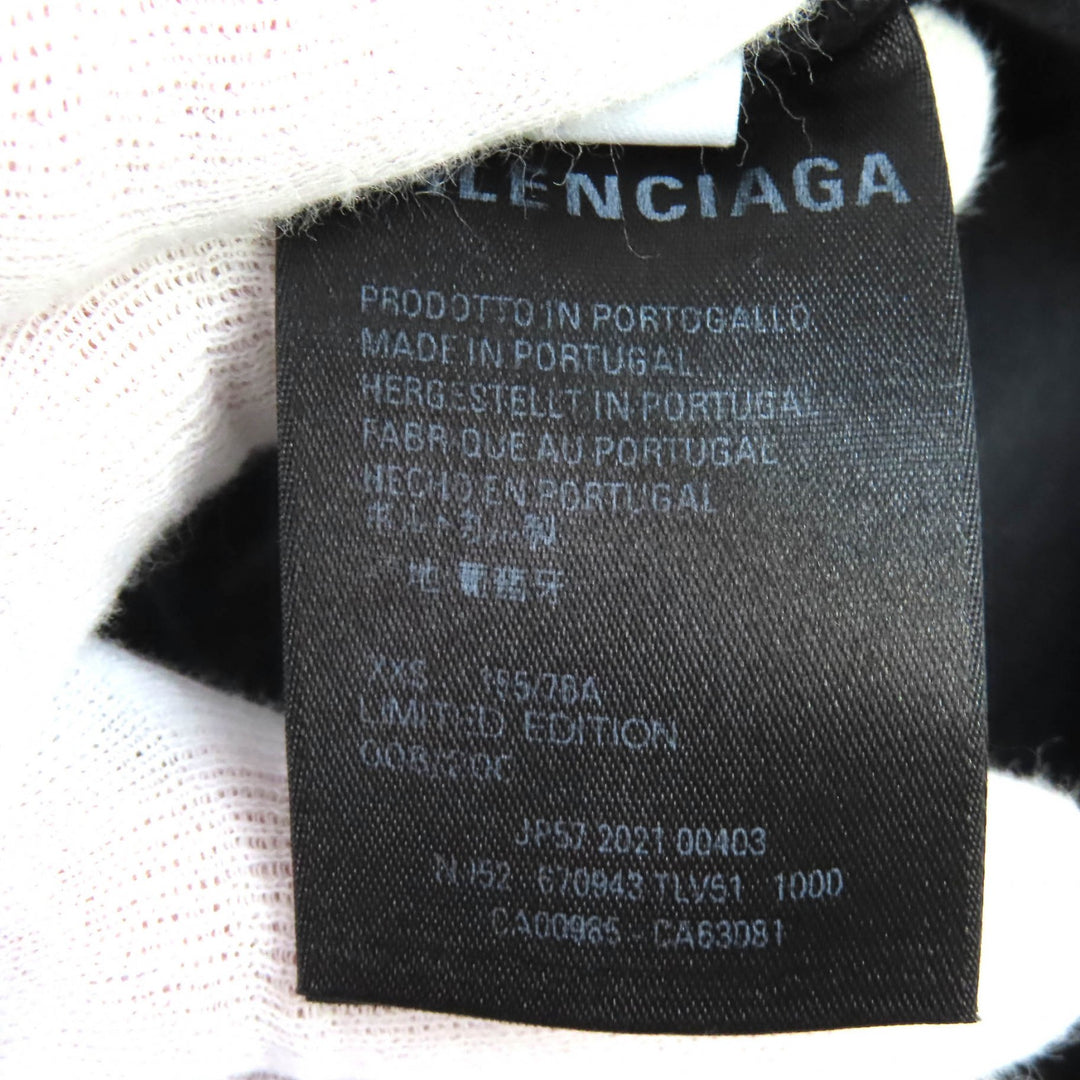 Great BALENCIAGA Short sleeve T-shirt RAMMSTEIN BOXY XXS 670943