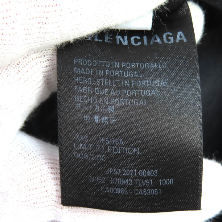 Great BALENCIAGA Short sleeve T-shirt RAMMSTEIN BOXY XXS 670943