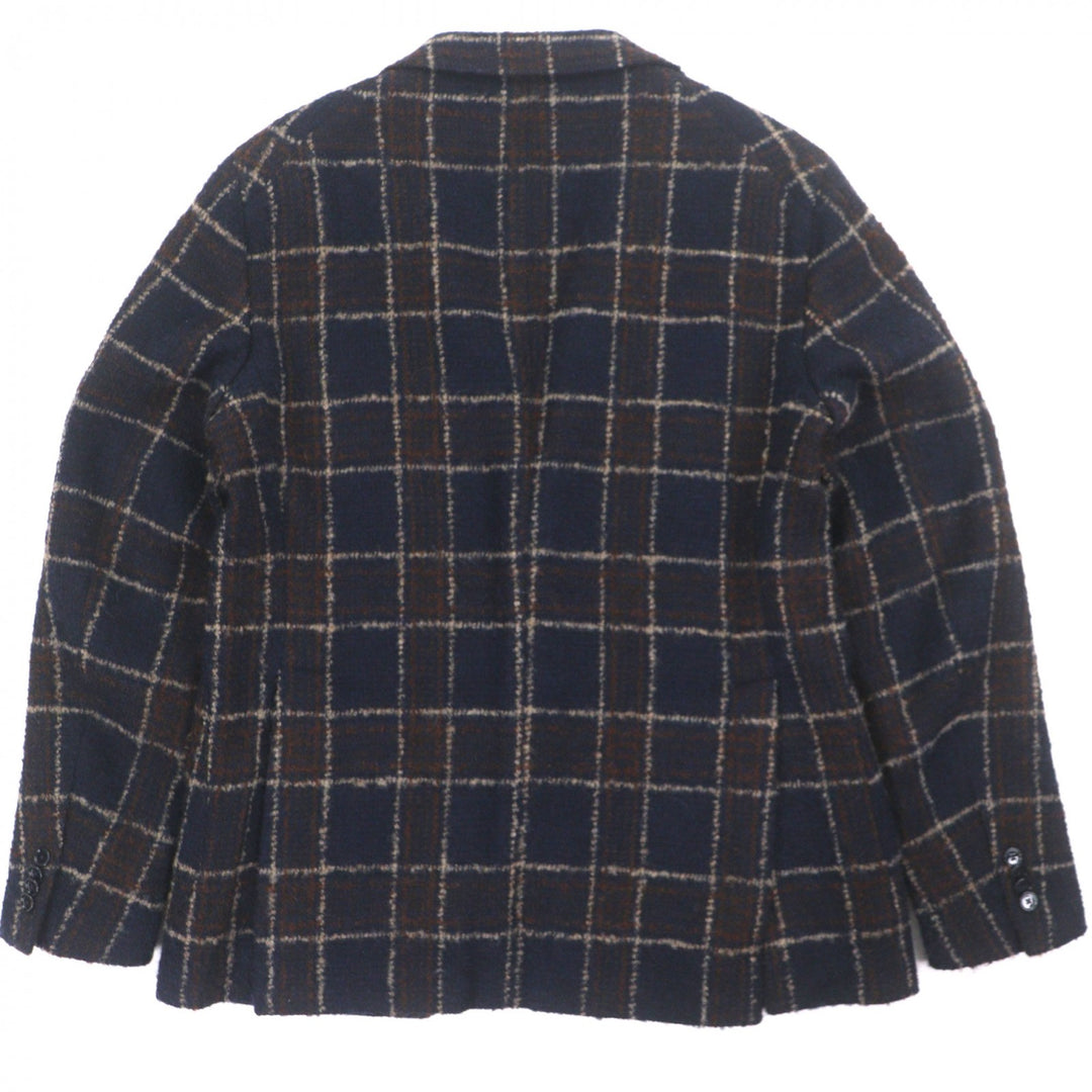 Excellent TAGLIATORE tailored jacket Navy wool mens 50