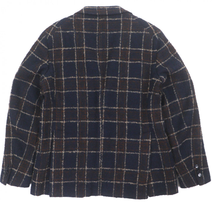 Excellent TAGLIATORE tailored jacket Navy wool mens 50