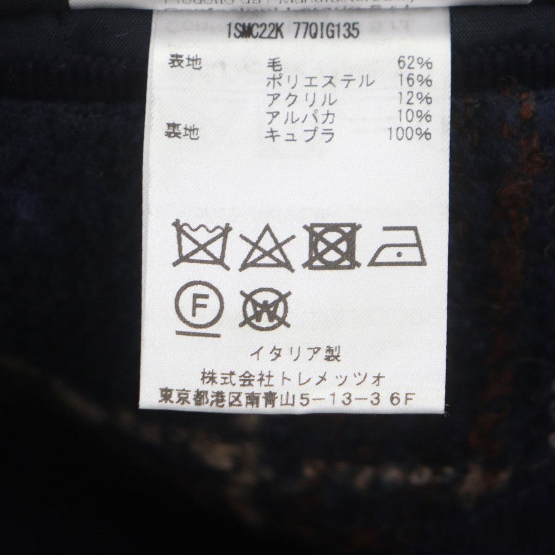 Excellent TAGLIATORE tailored jacket Navy wool mens 50