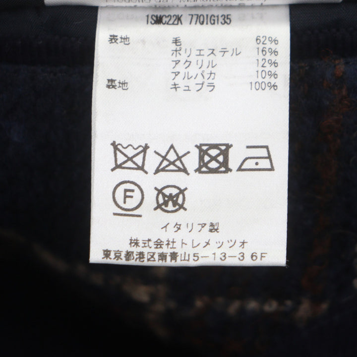 Excellent TAGLIATORE tailored jacket Navy wool mens 50