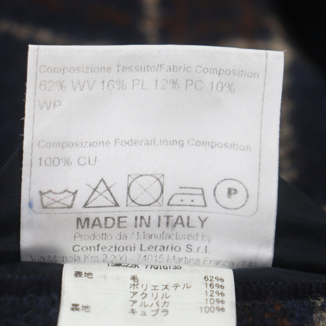 Excellent TAGLIATORE tailored jacket Navy wool mens 50