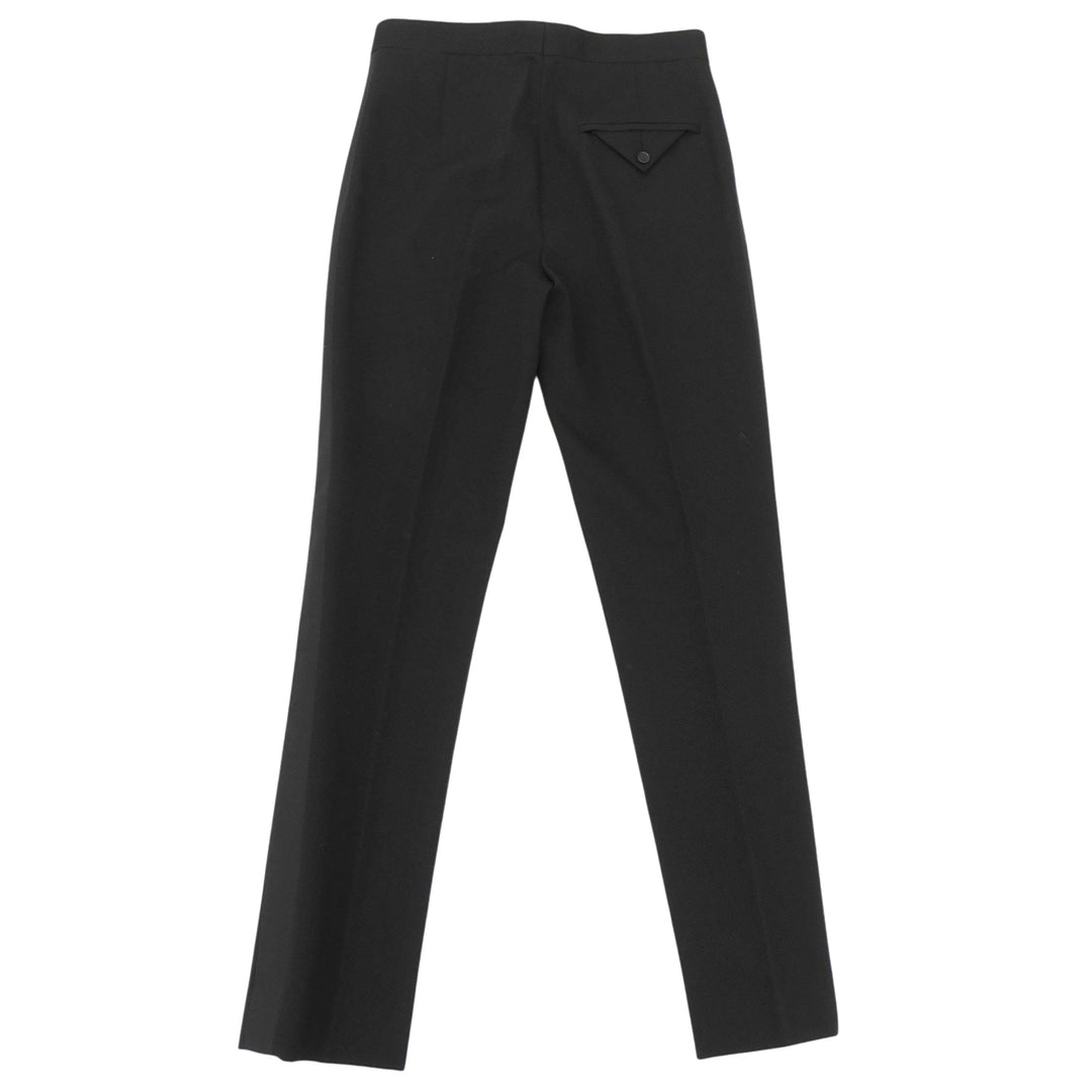 Pristine BOTTEGAVENETA Pants Sideline Tapered black wool mens 44 680523