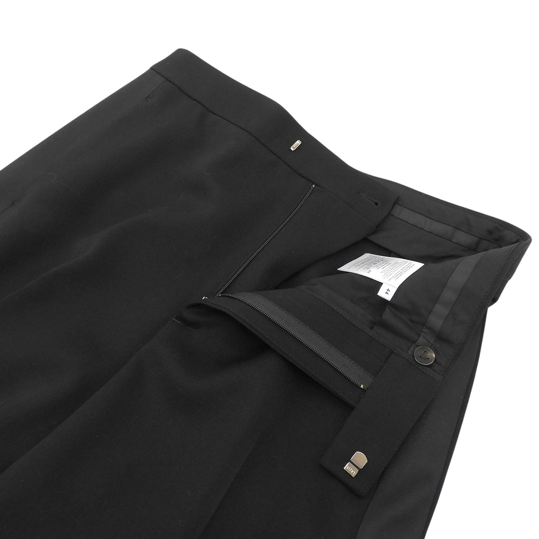 Pristine BOTTEGAVENETA Pants Sideline Tapered black wool mens 44 680523