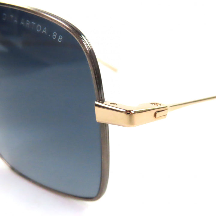 Pristine DITA sunglasses ARTOA.88 Two Bridges gold mens DTS190
