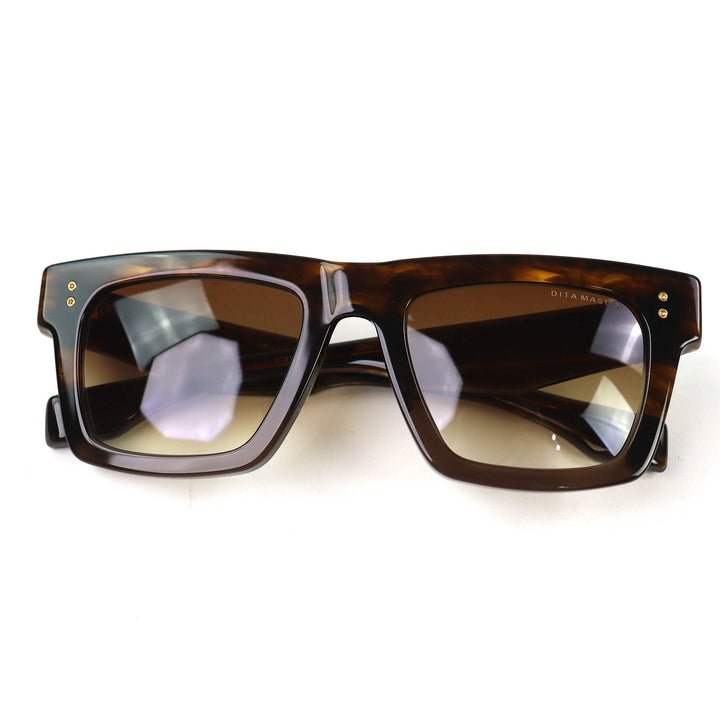 Pristine DITA sunglasses MASTIX Wellington Clear Brown Marble mens DTS712
