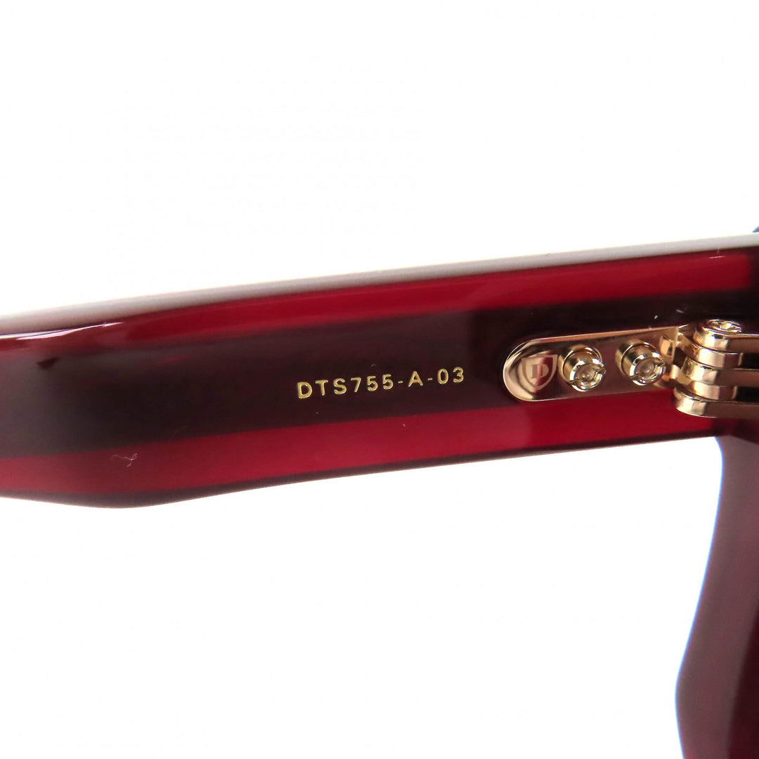 Great DITA sunglasses OBSIDION Octagon Clear Bordeaux mens DTS755