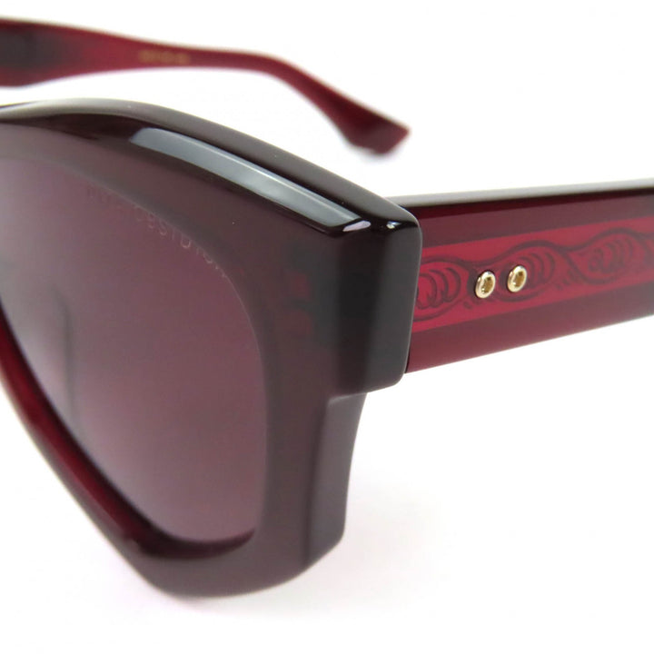 Great DITA sunglasses OBSIDION Octagon Clear Bordeaux mens DTS755