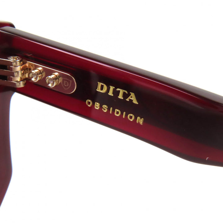 Great DITA sunglasses OBSIDION Octagon Clear Bordeaux mens DTS755