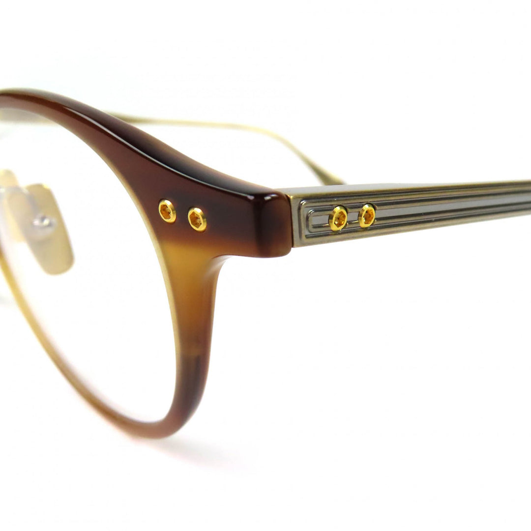 Excellent DITA Glasses ASH+ Ash Plus Boston Brown demi ー mens DTX148