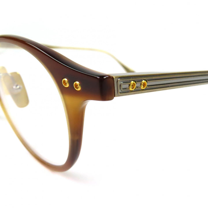 Excellent DITA Glasses ASH+ Ash Plus Boston Brown demi ー mens DTX148