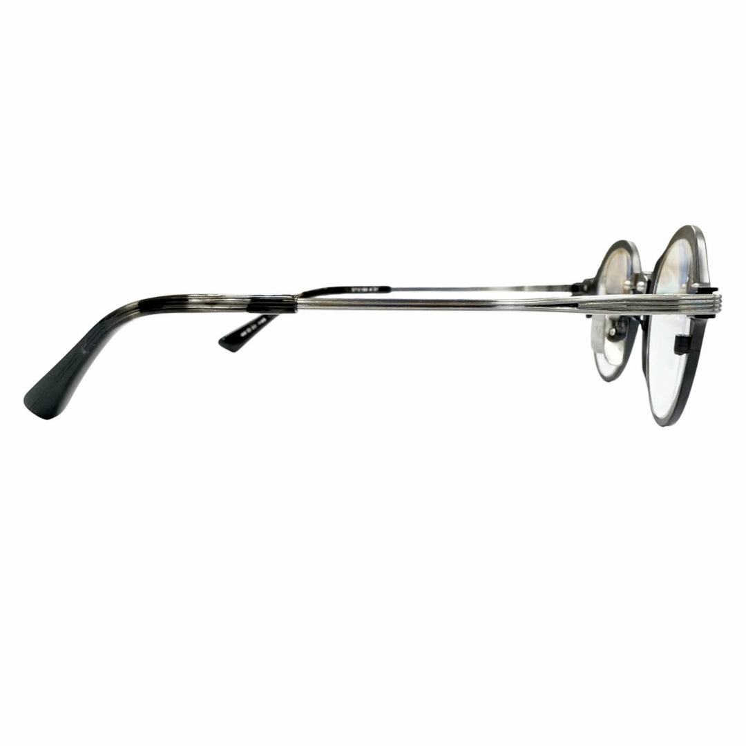 Excellent DITA Glasses RADICON-TOW round Matt black mens DTX185-A-01