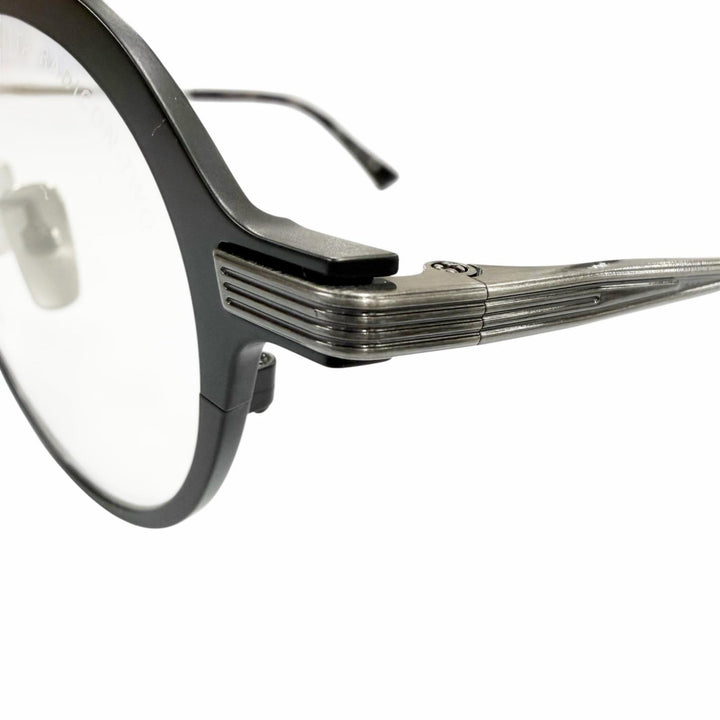 Excellent DITA Glasses RADICON-TOW round Matt black mens DTX185-A-01