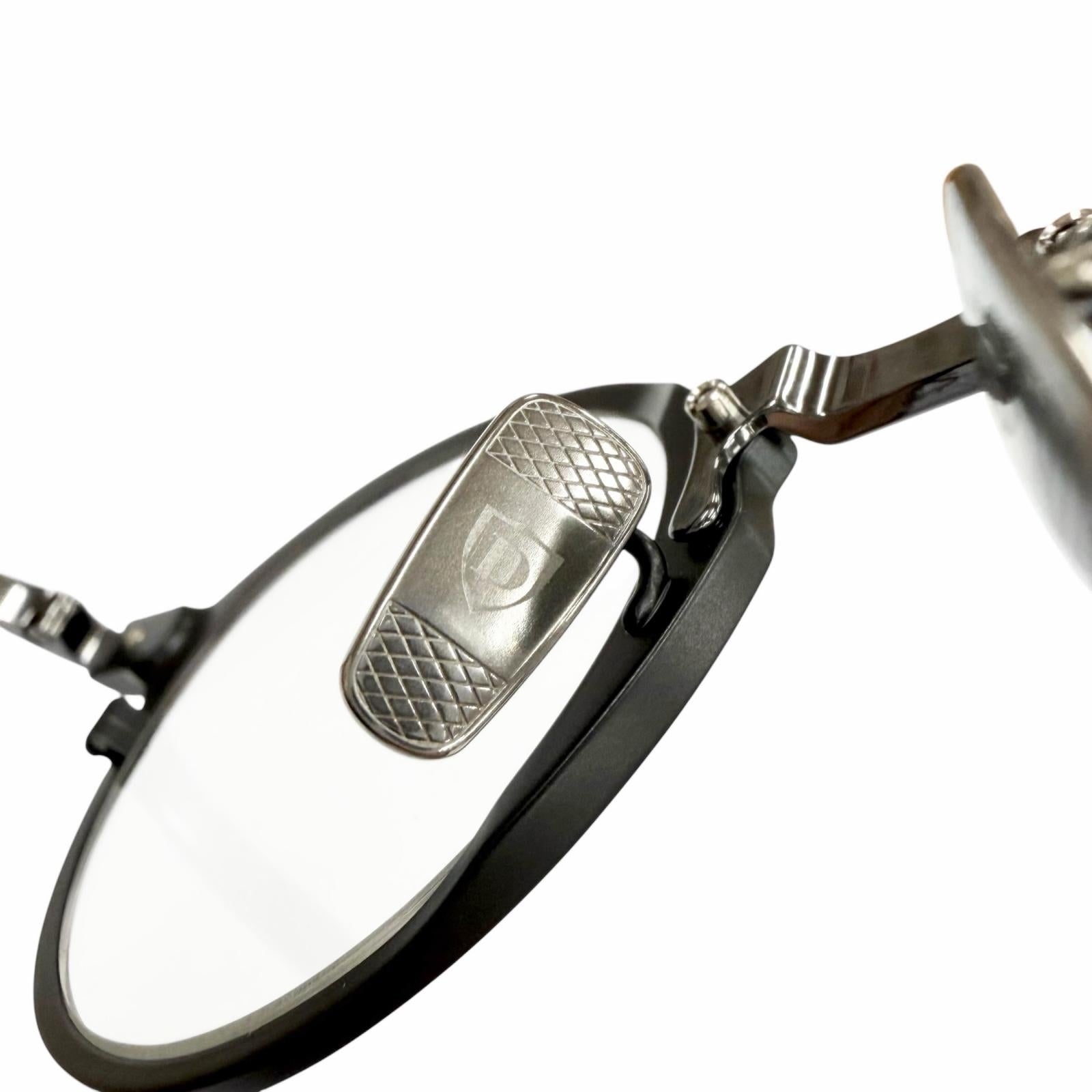 Excellent DITA Glasses RADICON-TOW round Matt black mens DTX185-A