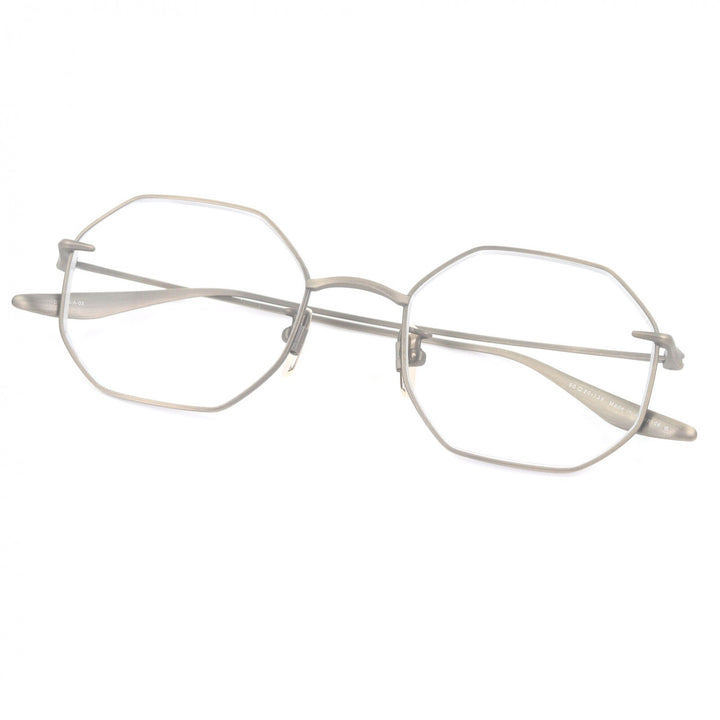 Pristine DITA Glasses BELIEVER-TWO Octagon antique gold DTX174-A-03