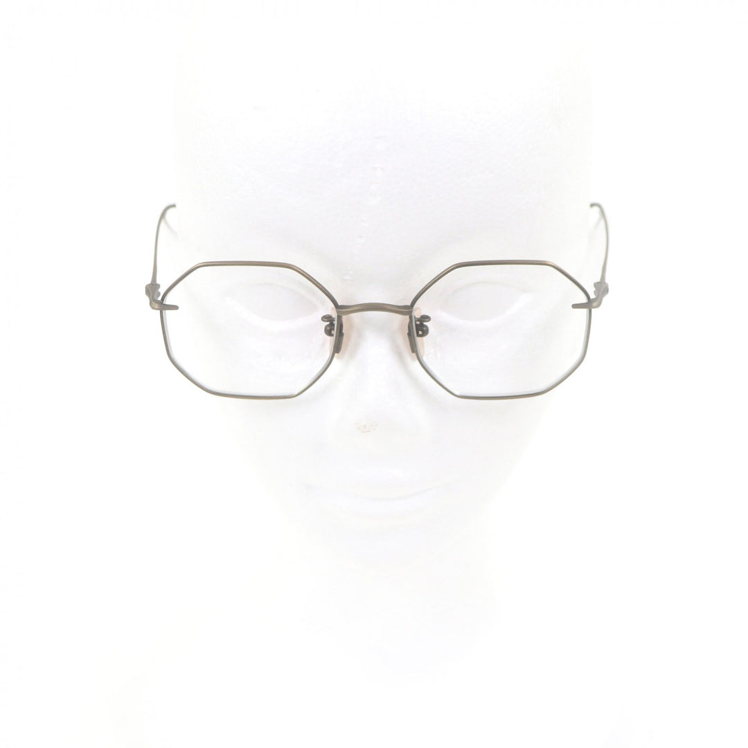 Pristine DITA Glasses BELIEVER-TWO Octagon antique gold DTX174-A-03