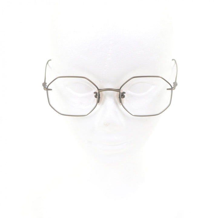 Pristine DITA Glasses BELIEVER-TWO Octagon antique gold DTX174-A-03