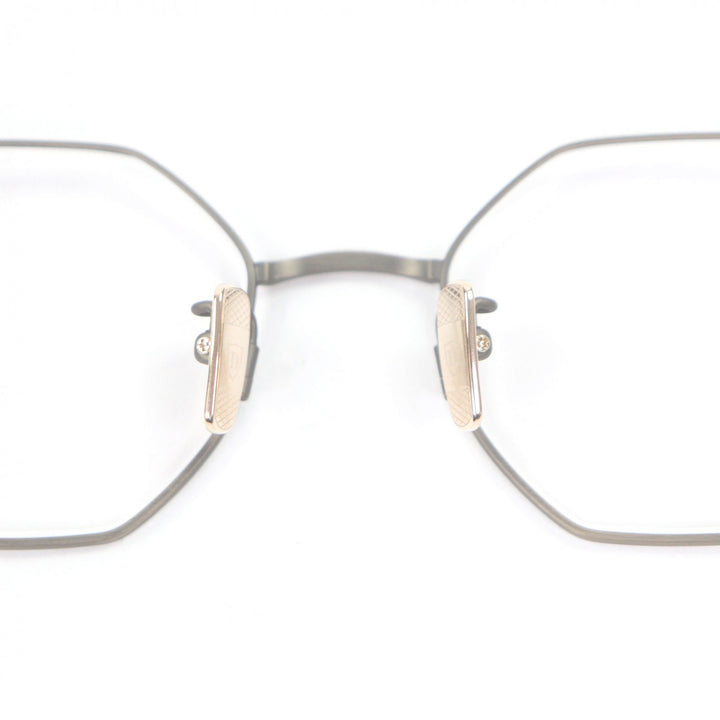 Pristine DITA Glasses BELIEVER-TWO Octagon antique gold DTX174-A-03