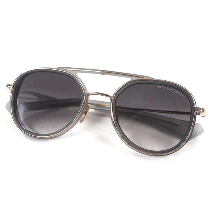 Pristine DITA sunglasses SPACECRAFT Two-Bridge Eyewear Pink gold mens 19017