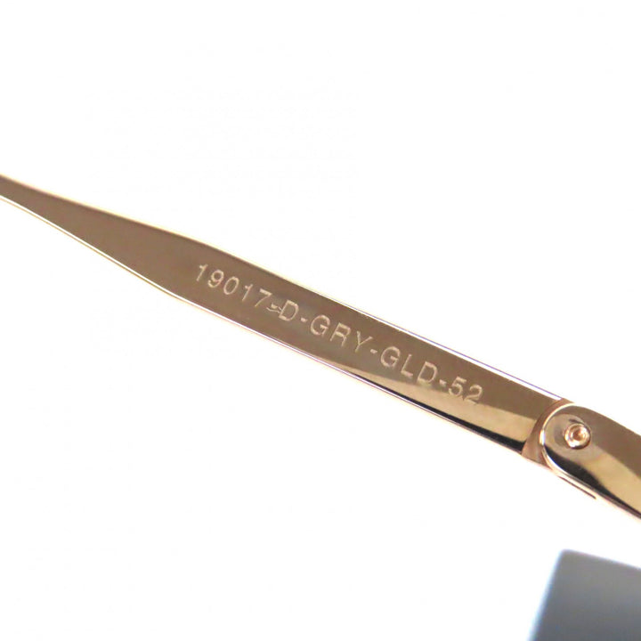 Pristine DITA sunglasses SPACECRAFT Two-Bridge Eyewear Pink gold mens 19017