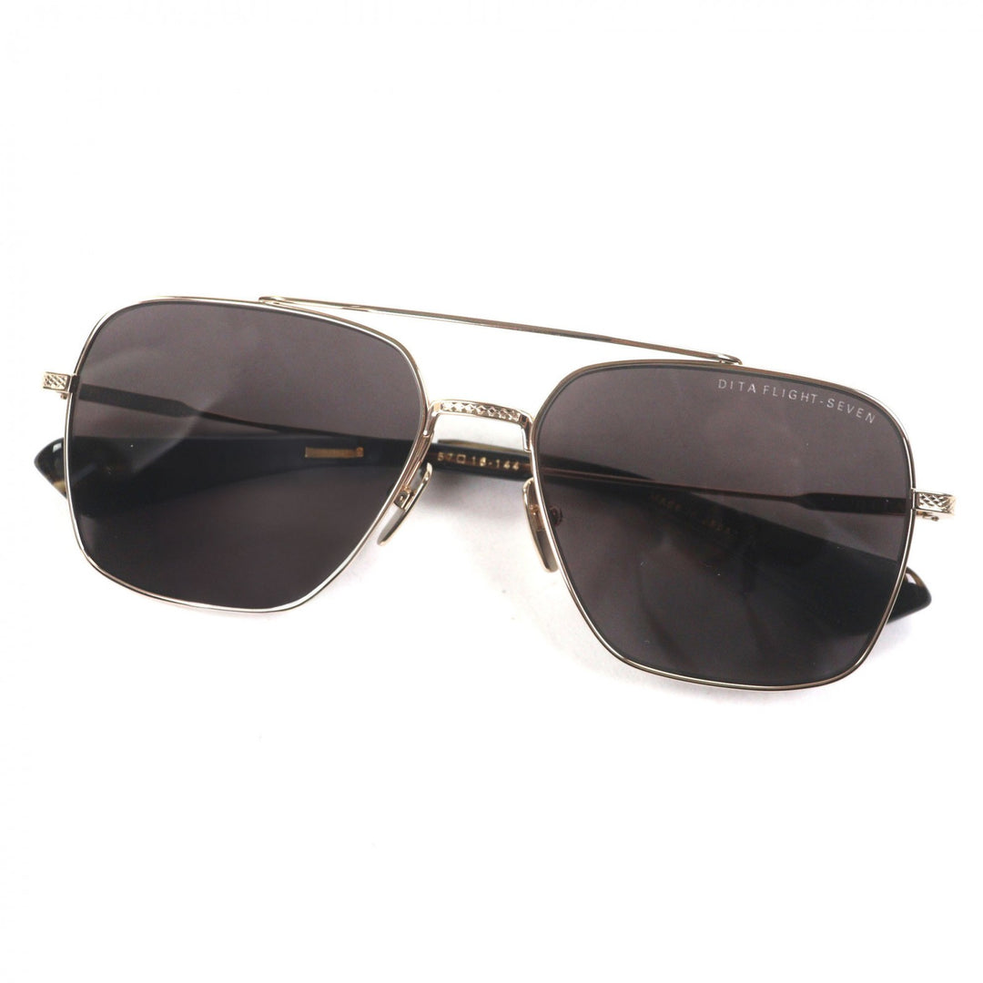Pristine DITA sunglasses FLIGHT-SEVEN Two Bridges gold mens DTS111