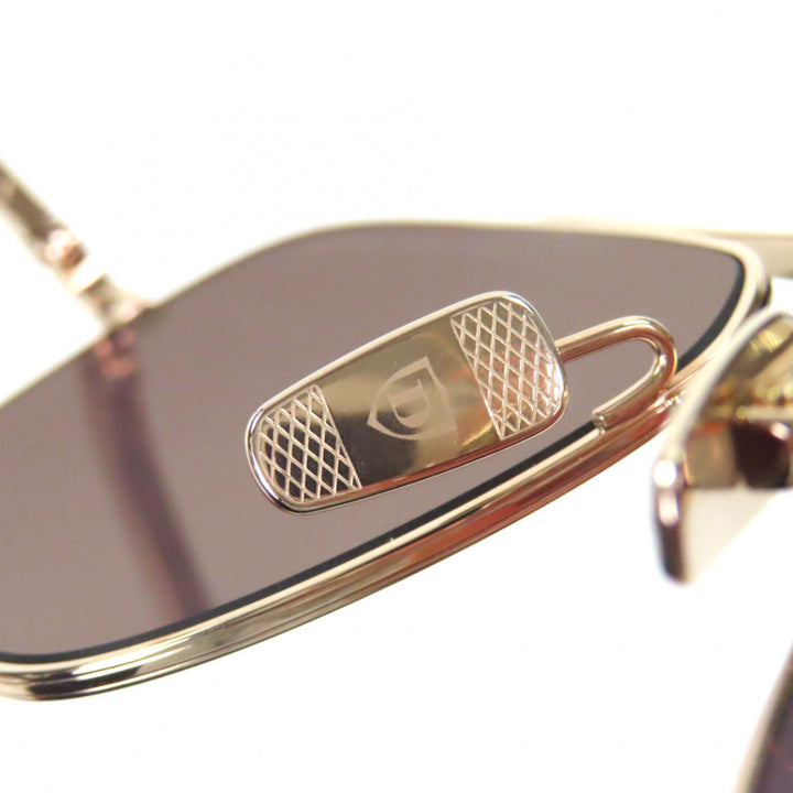 Pristine DITA sunglasses FLIGHT-SEVEN Two Bridges gold mens DTS111