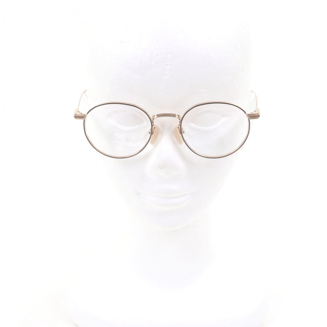Pristine DITA Glasses JOURNEY-TWO 2024 FALL Boston Frame Matt gold