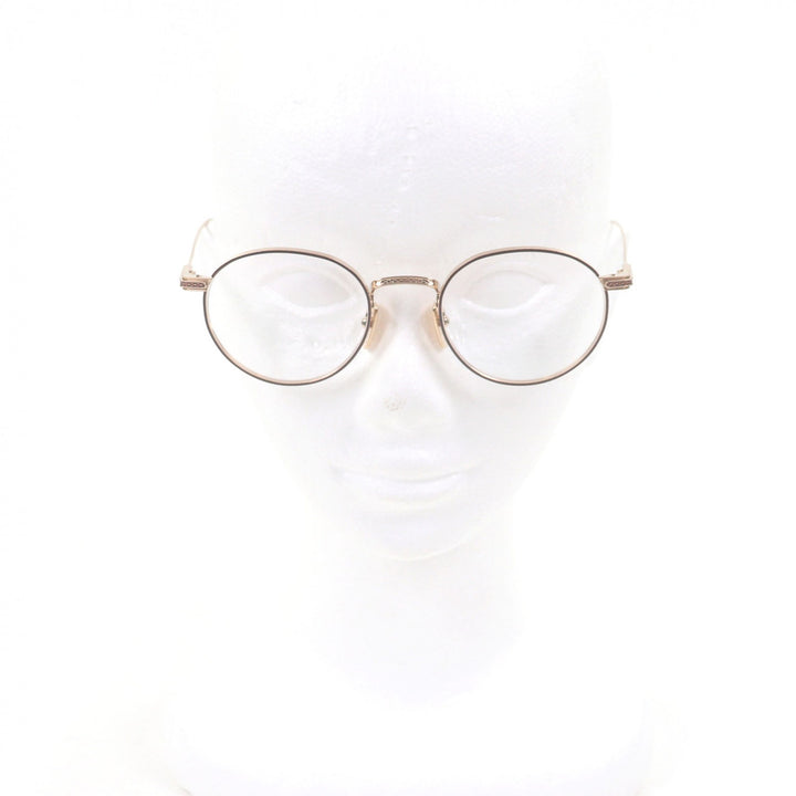 Pristine DITA Glasses JOURNEY-TWO 2024 FALL Boston Frame Matt gold