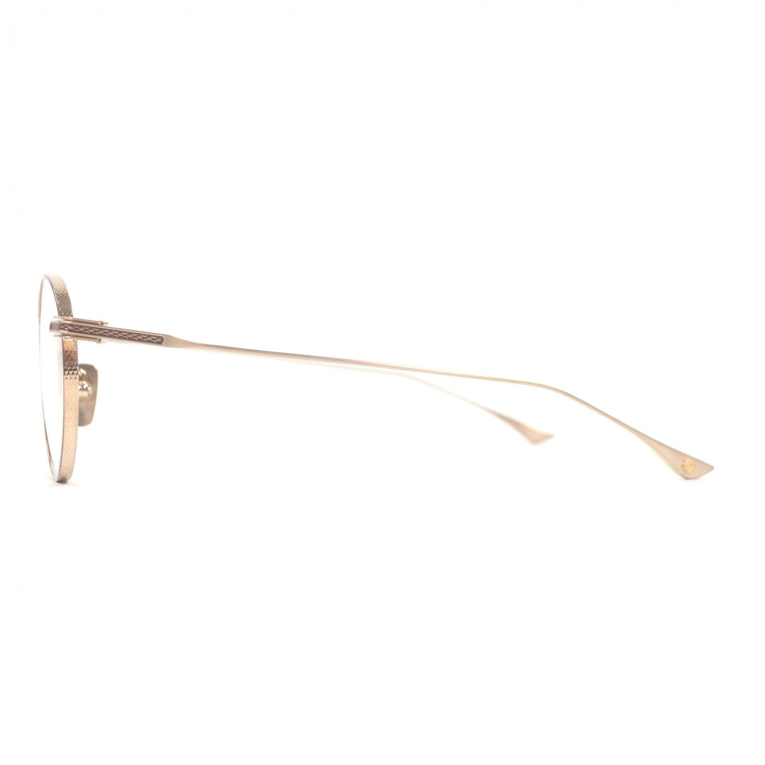 Pristine DITA Glasses JOURNEY-TWO 2024 FALL Boston Frame Matt gold