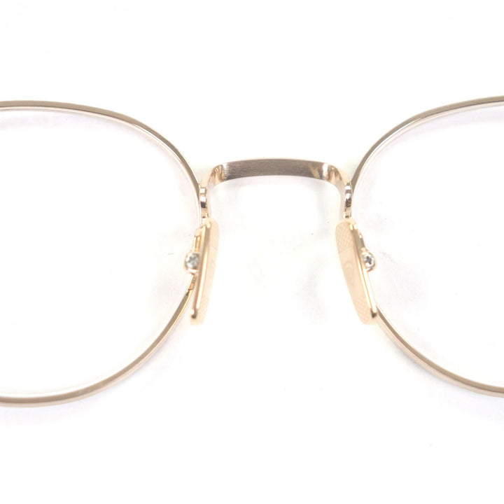 Pristine DITA Glasses JOURNEY-TWO 2024 FALL Boston Frame Matt gold