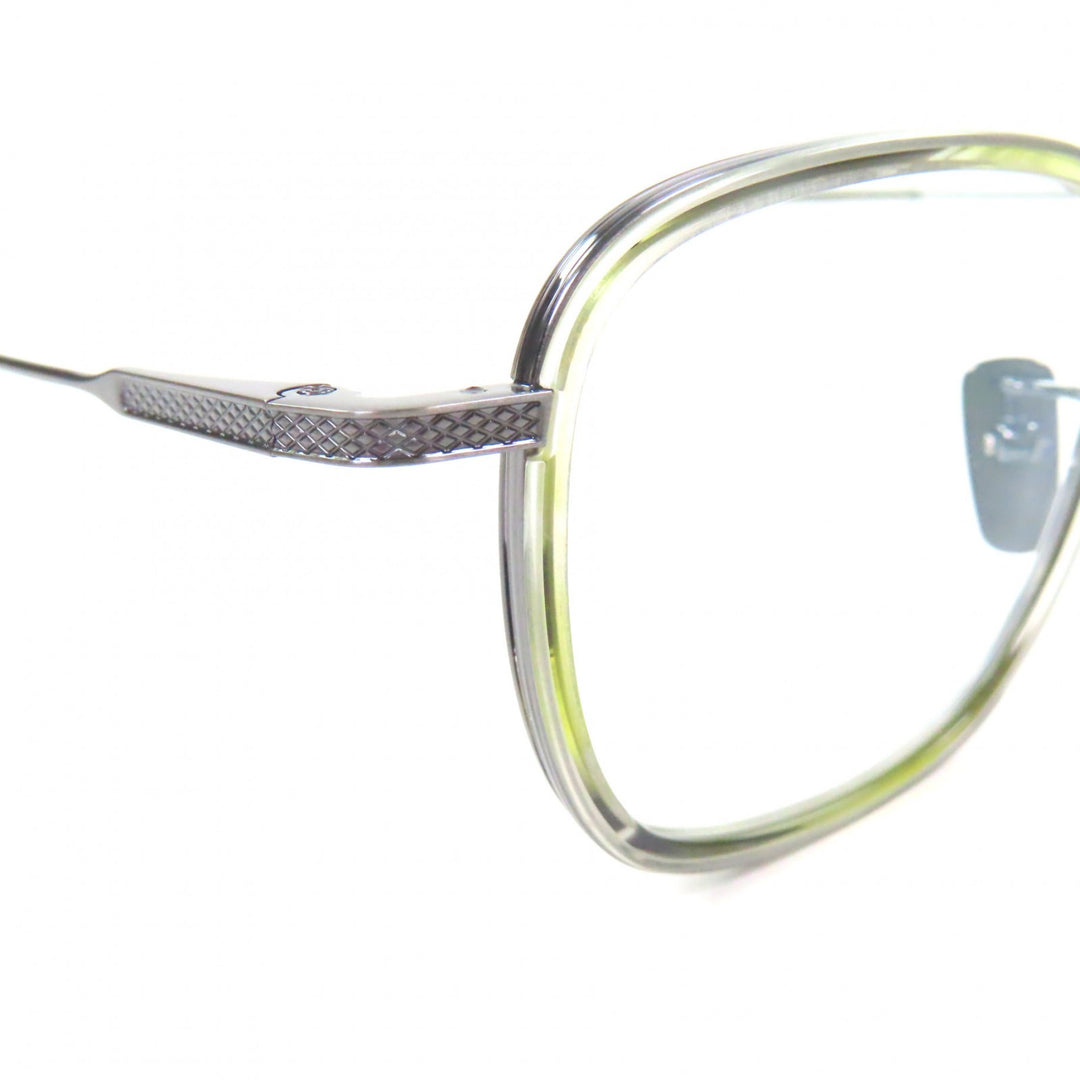 Pristine DITA Glasses AVIATIA-FIVE Marble Clear green mens DTX454