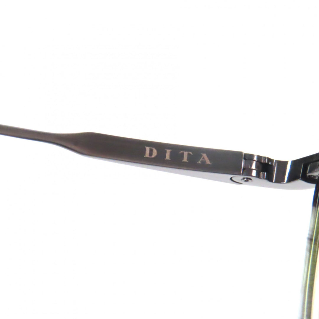 Pristine DITA Glasses AVIATIA-FIVE Marble Clear green mens DTX454