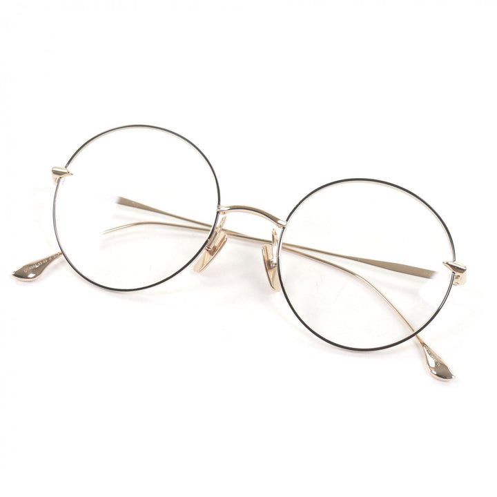 Excellent DITA Glasses Believer Round frame, model worn by HYDE. Pink gold