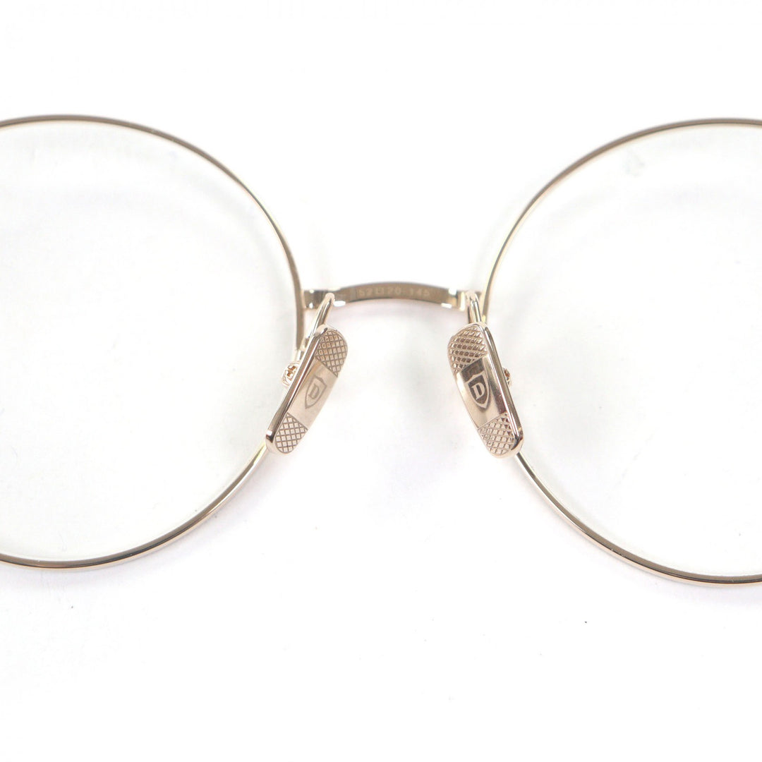 Excellent DITA Glasses Believer Round frame, model worn by HYDE. Pink gold