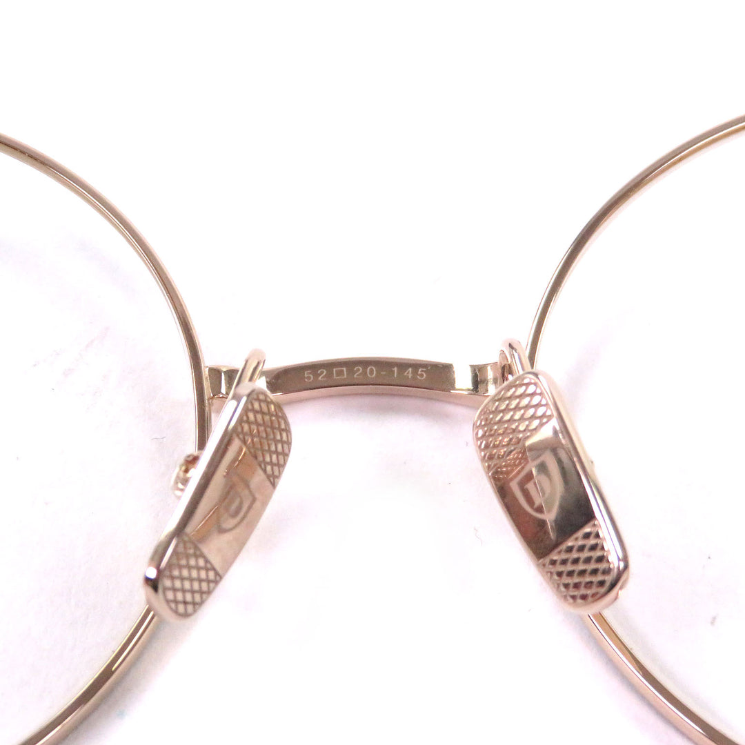 Excellent DITA Glasses Believer Round frame, model worn by HYDE. Pink gold